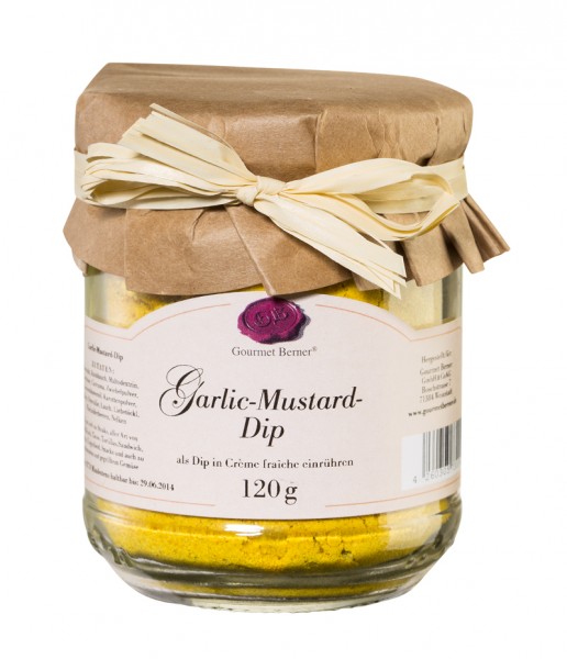 Gourmet Berner Garlic Mustard Dip Dips Gourmet Berner